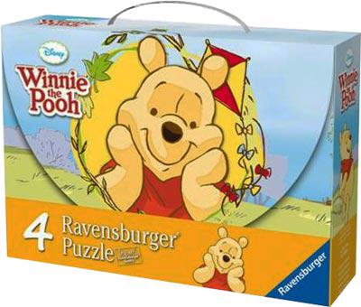 Винни Пух и бабочки, 4 в 1 Ravensburger