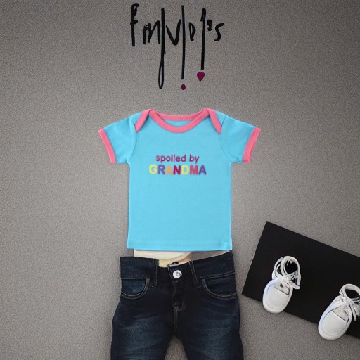 Футболка для девочки ВЕСЕЛЫЕ НАДПИСИ, 6-9 месяцев Luvable Friends