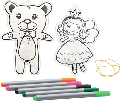 Елочные украшения ПРИНЦЕССА И МИШКА Bondibon