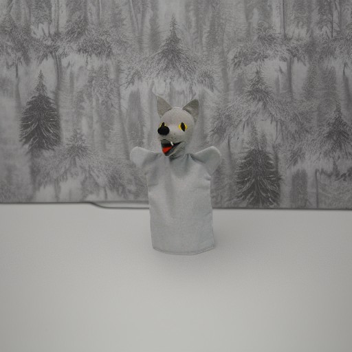 Кукла на руку ВОЛК Moravska Ustrenda Brno