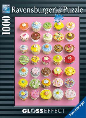 Цветные кексы, 1000 деталей (глянец) Ravensburger