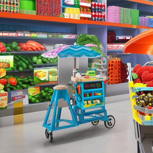 Супермаркет передвижной Step 2