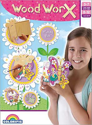 Копилка деревянная БАБОЧКА Colorific