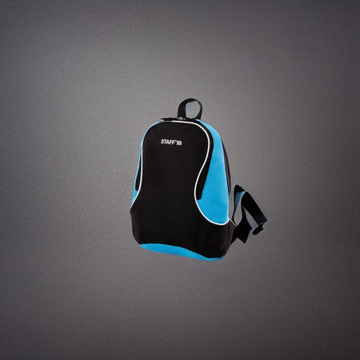 Рюкзак FLASH универсальный черно-синий, 40х30х16 см