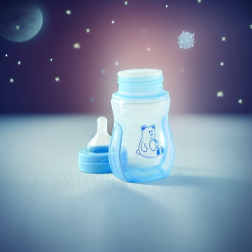 Бутылочка для кормления АНТИКОЛИК, голубая Nurtria