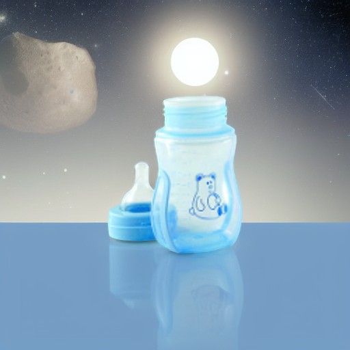 Бутылочка для кормления АНТИКОЛИК, голубая Nurtria