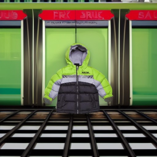 Куртка со светоотражающими полосками (черная), 3 года PacificTrail