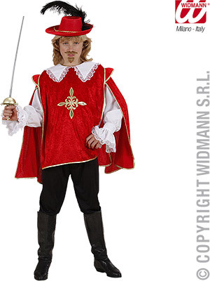 Мушкетер красный, рост 158 Widmann