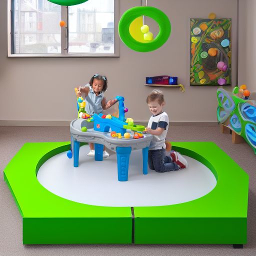 Столик для игры с шариками Трасса