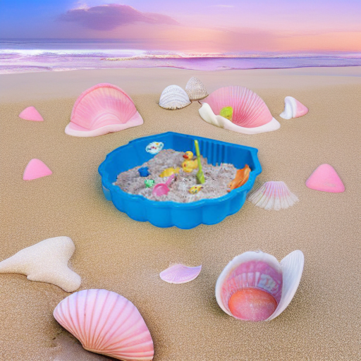 Песочница РАКУШКА PARADISO