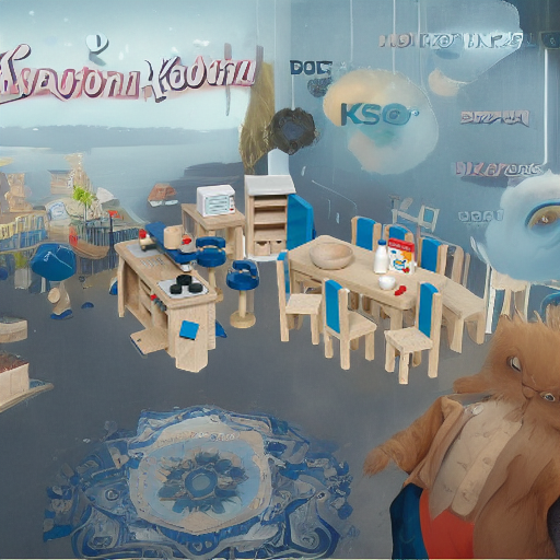 Мебель для домика СТОЛОВАЯ