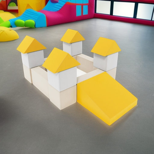 Мягкие игровые блоки Крепость Pastel Romana