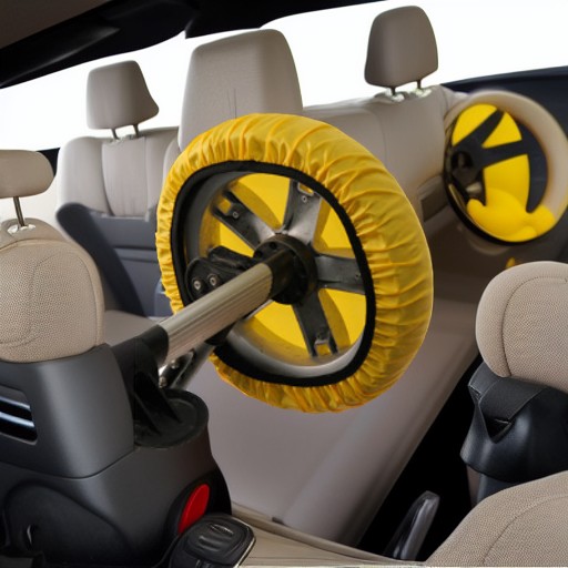 Чехлы на колеса диаметром 20-40 см, желтые Чудо-Чадо