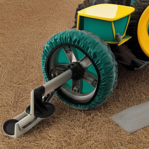 Чехлы на колеса диаметром 20-40 см, зеленые Чудо-Чадо