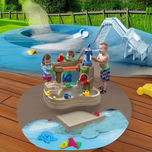 Столик для игр с водой Запруда Step-2