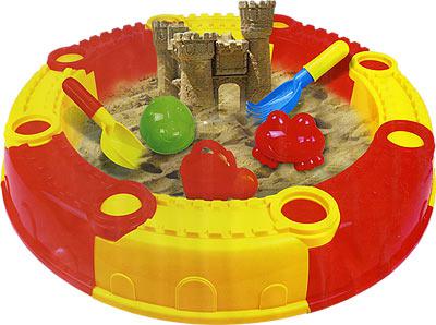 Песочница пластиковая составная 80 см