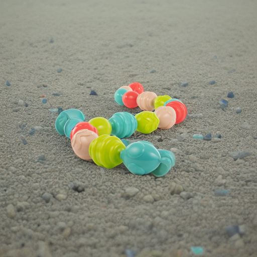 Цепочка Фигурные детали Гигант из эко-материалов, 16 деталей Miniland