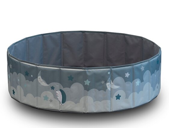 Сухой бассейн для шариков UNIX Kids Moon 100 см Grey