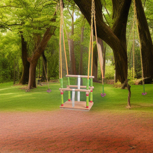 Качели деревянные Woody