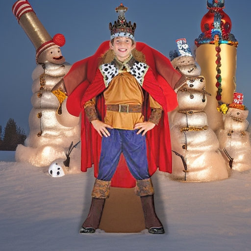 Король, рост 120-130 Snowmen