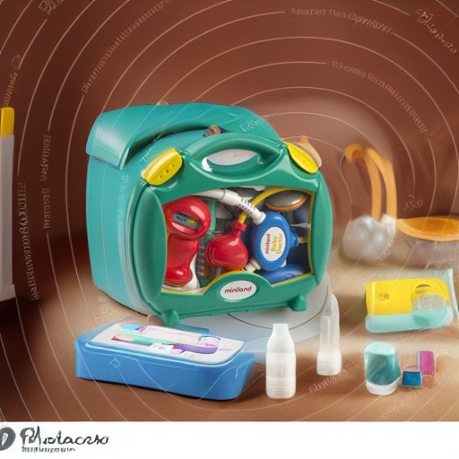 Набор Маленького доктора в чемоданчике, 5 предметов Miniland