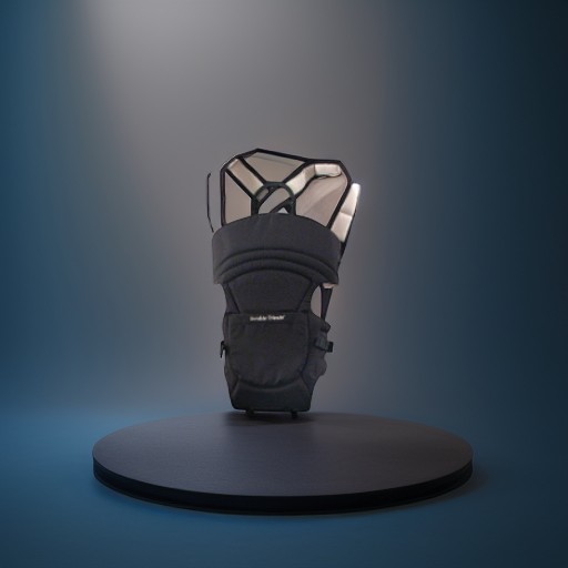 Кенгуру-переноска, 2 в 1, черная Luvable Friends