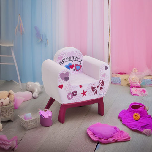 Игровое кресло серии Инста-малыш, #Принцесса, Цв. Мия