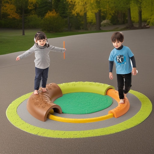 Тактильная дорожка Следопыты, 4 слоя, 5 элементов Weplay