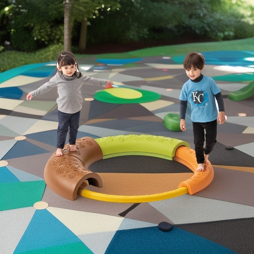 Тактильная дорожка Следопыты, 4 слоя, 5 элементов Weplay