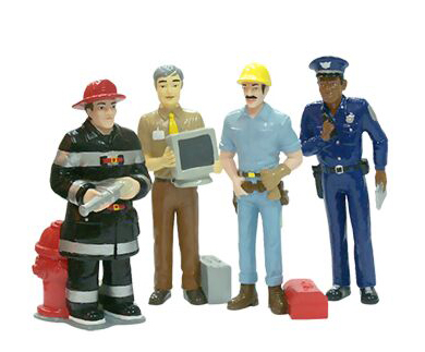 Набор фигурок Профессии, 11 фигурок Miniland