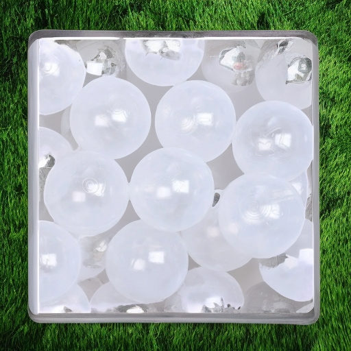 Прозрачный шарик для сухого бассейна 7 см