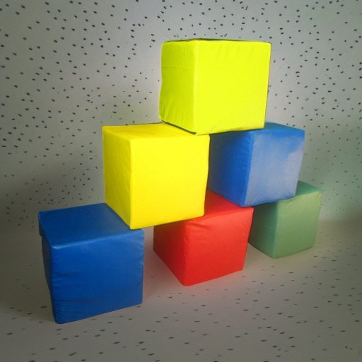 Мягкий кубик 30х30х30 см, 1 штука Лантана