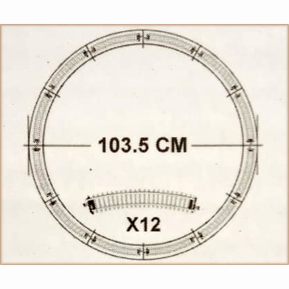Железная дорога с паровозом с товарным вагоном FenFa