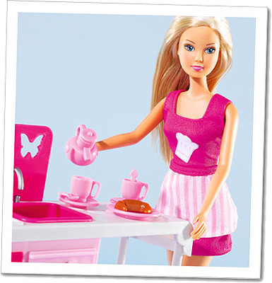 Штеффи на кухне, 19 аксессуаров Steffi Love