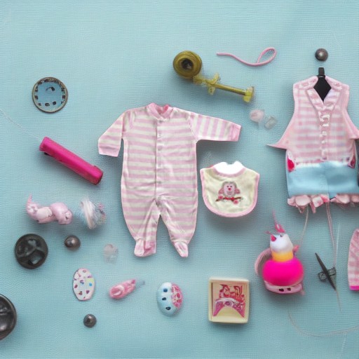 Комбинезон и нагрудник ОРГАНИК розовый, 3-6 месяцев Hudson Baby