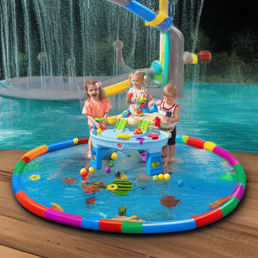 Столик для игр с водой Мир приключений