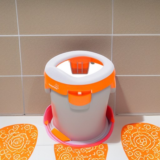 Дорожный горшок и насадка на унитаз HandyPotty оранжевый Roxy-Kids