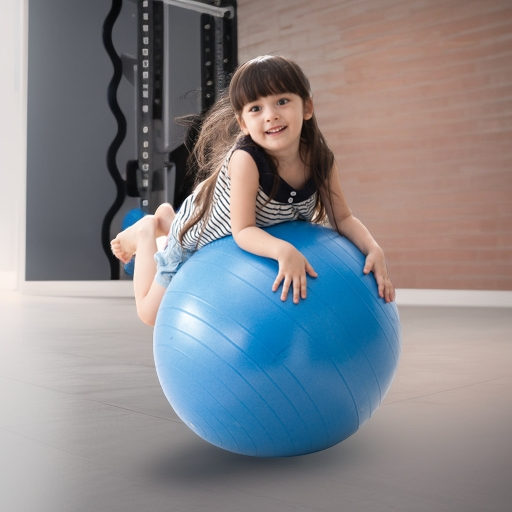 Мяч фитбол анти-взрыв 65 см Weplay