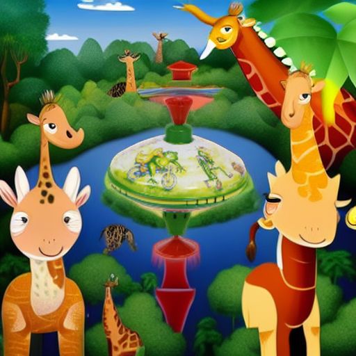 Юла ЖИВОТНЫЕ КАТАЮТСЯ Goki