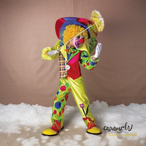 Маскарадный костюм Клоун, рост 130-140 Snowmen