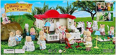 Летняя веранда с семейкой ЛЕСНАЯ СЕМЬЯ Yixin