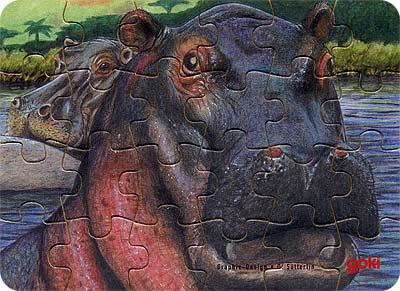 Дикие животные БЕГЕМОТЫ Goki