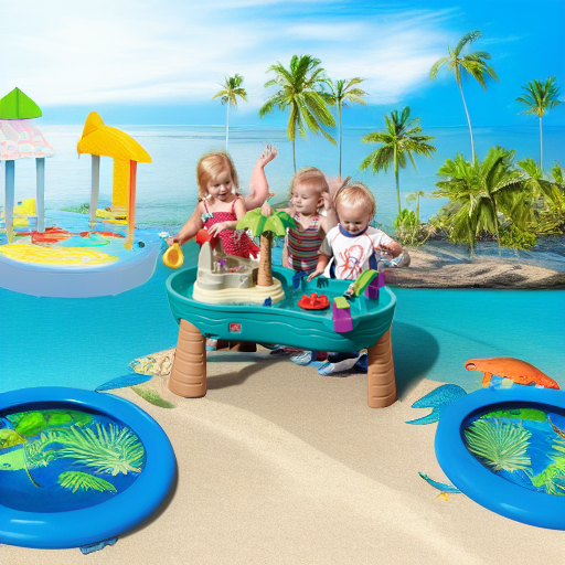 Столик для игр с водой тропики 2 Step 2