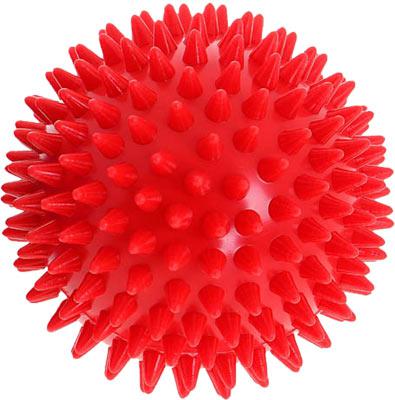 Мяч мягкий массажный ЕЖИК 6,5 см, красный Альпина Пласт