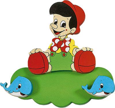 Вешалка настенная ПИНОККИО, 2 крючка Arance