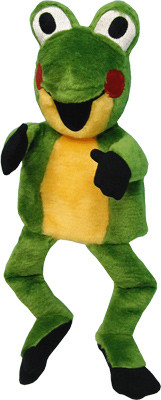 Игрушка на руку ЛЯГУШКА Moravska Ustrenda Brno