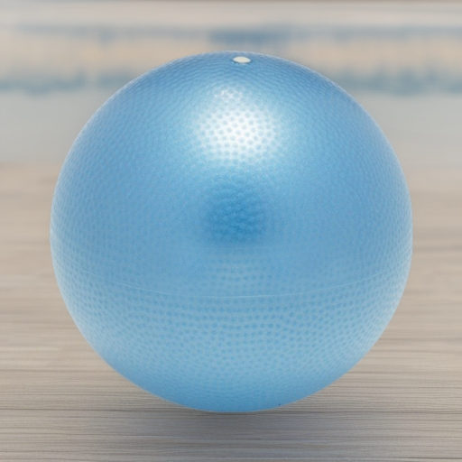 Мяч для пилатеса SOFTGYM OVER 23 см голубой Ledraplastic