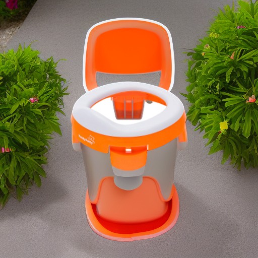 Дорожный горшок и насадка на унитаз HandyPotty оранжевый Roxy-Kids