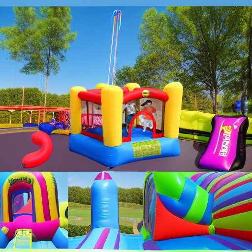 Надувной батут ПОПРЫГУН Happy Hop