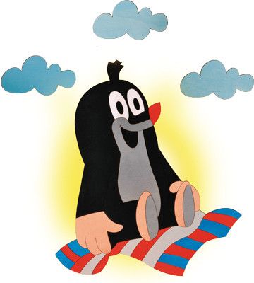 Лампа настенная КРОТ НА КОВРЕ-САМОЛЕТЕ Pomy Toys